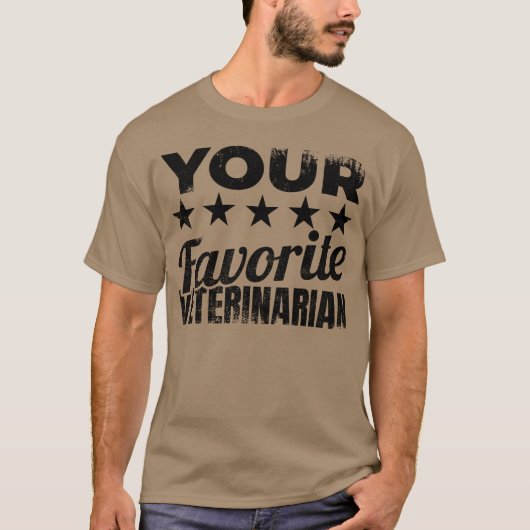 Tierarzt Zitat Geschenk T-Shirt (Vorderseite)