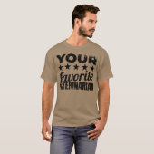 Tierarzt Zitat Geschenk T-Shirt (Vorne ganz)