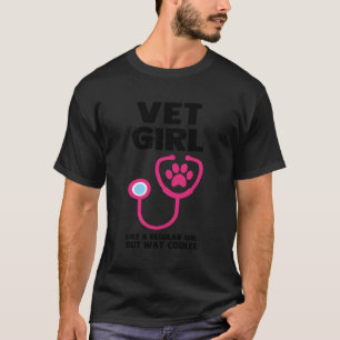 Tierarzt Zukunft Veterinärmedizinerin Weiblichkeit T-Shirt