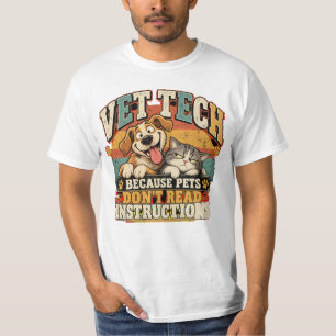 Tierärzte-Assistenten lesen nicht T-Shirt