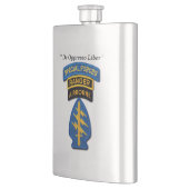 Tierärzte der Kraft-Gruppen-grünen Barett-SFG SF Flachmann (Links)