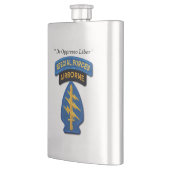 Tierärzte der Kraft-Gruppen-grünen Barett-SFG SF Flachmann (Links)