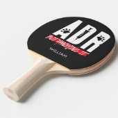 Tierärzte, die technische Hilfe leisten, aber tier Tischtennis Schläger (Vorderseite)