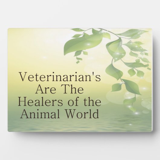 Tierärzte Fotoplatte (Vorderseite)