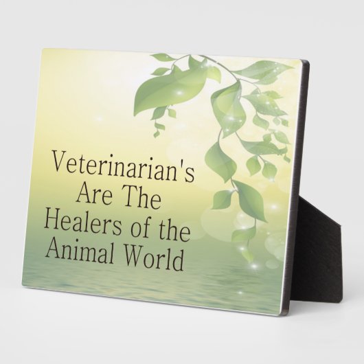 Tierärzte Fotoplatte (Seite)