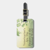 Tierärzte Gepäckanhänger (Vorderseite vertikal)