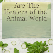 Tierärzte Geschirrtuch (Gefaltet)