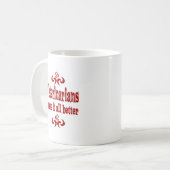 TIERÄRZTE MACHEN ES GANZ BESSER KAFFEETASSE (Vorderseite Links)