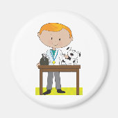 Tierärzte und Hunde Magnet (Vorne)