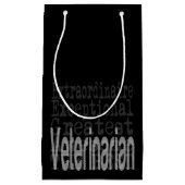 Tierarztfachmann Kleine Geschenktasche Geschenktüte (Vorderseite)