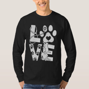 Tierarzthelfer Liebe Tiere Veterinärtechniker Vete T-Shirt