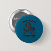 Tierarzthelferin Tierarzt Tierärztin Hundemutter m Button (Vorne & Hinten)