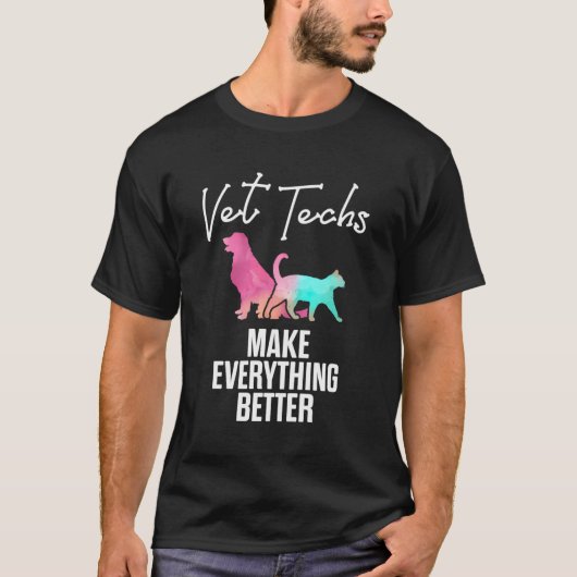 Tierärztin für Tiermedizin T-Shirt (Vorderseite)