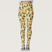 Tierärztin Leggings (Vorderseite)