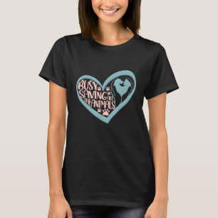 Tierärztin Rette alle Tiere T-Shirt