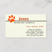 Tierärztin Terminkarte (Vorderseite)