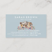 Tierärztin Visitenkarte (Rückseite)