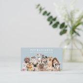 Tierärztin Visitenkarte (Stehend Vorderseite)