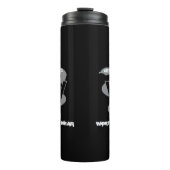 Tierärztlich zertifizierte Badass - Tragen lohnt Thermosbecher (Vorderseite)