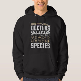Tierärztliche Ärzte Leckerei mehr als eine Tierart Hoodie