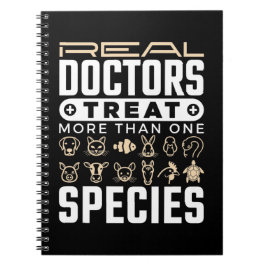 Tierärztliche Ärzte Leckerei mehr als eine Tierart Notizblock