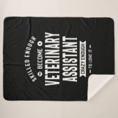 Tierärztliche Assistenz - Überweisung Sherpadecke (Vorderseite (Horizontal))