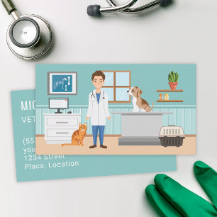 Tierärztliche Dienste Tierarzt und Tierklinik für  Visitenkarte