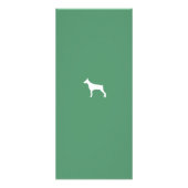 Tierärztliche Dienstleistungsbroschüre Werbekarte (Hinten)