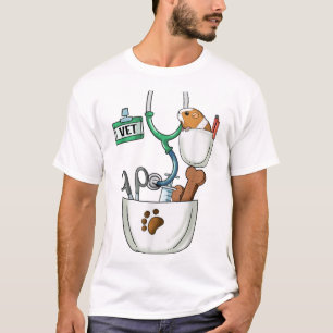 Tierärztliche Halloween-Kostüm Shirt Vet Tec