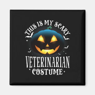 Tierärztliche Halloween-Matching-Pajama-Kostüm Magnet