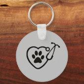 Tierärztliche Heftpfeife Schlüsselanhänger Geschen (Vorderseite)