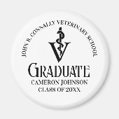 Tierärztliche Kadukus, kundenspezifischer Schwarze Magnet (Vorne)