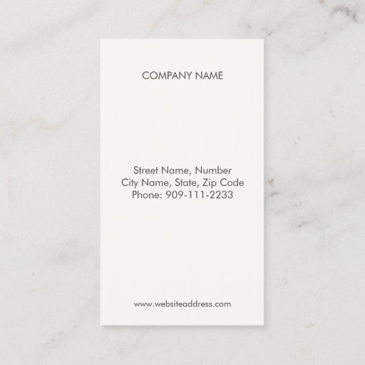 Tierärztliche Loyalitätskarte Treuekarte (Rückseite)