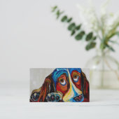 Tierärztliche oder TierVisitenkarte Visitenkarte (Stehend Vorderseite)