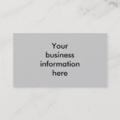 Tierärztliche oder TierVisitenkarte Visitenkarte (Rückseite)