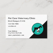 Tierärztliche Personalausweise Visitenkarten Visitenkarte (Vorderseite)