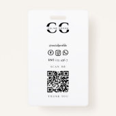 Tierärztliche Pflege | Dog Expert Qr Ausweis (Rückseite)