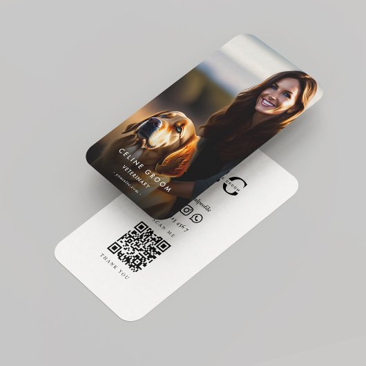 Tierärztliche Pflege | Dog Expert Qr Telefonnummerkarte