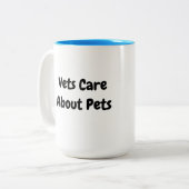 Tierärztliche Tasse (Vorderseite Links)