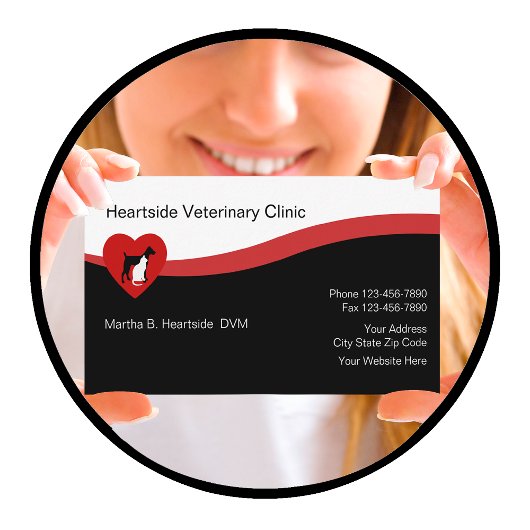 Tierärztliche Tierärztliche Visitenkarten Visitenkarte