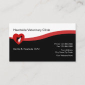 Tierärztliche Tierärztliche Visitenkarten Visitenkarte (Vorderseite)