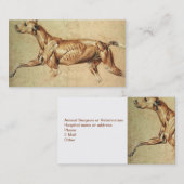 Tierärztliche Visitenkarte (Vorne/Hinten)