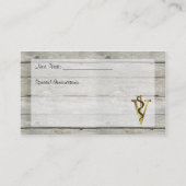 Tierärztliche Visitenkarte (Rückseite)