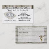 Tierärztliche Visitenkarte (Vorne/Hinten)