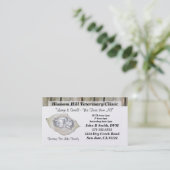 Tierärztliche Visitenkarte (Stehend Vorderseite)