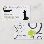 Tierärztliche Visitenkarte (Vorne/Hinten)