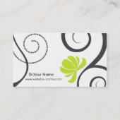 Tierärztliche Visitenkarte (Rückseite)