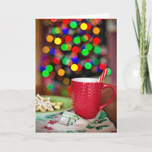 Tierärztliche Visitenkarte für Kunden Feiertagskarte (Vorderseite)