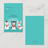 Tierärztliche Winterpässe Visitenkarte (Vorne/Hinten)