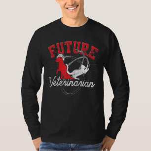 Tierärztlicher Beistand Future Veterinarian Animal T-Shirt
